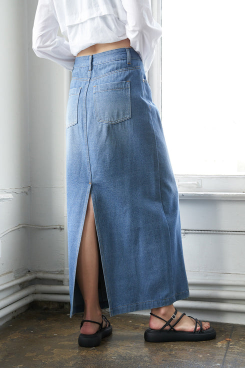 a-leap-of-faith-midi-denim-skirt Flying Tomato-Sophia's Style-2